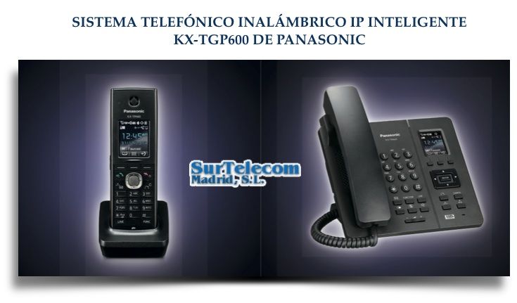 Sistema Telefónico Inalámbrico IP Panasonic KX-TGP600