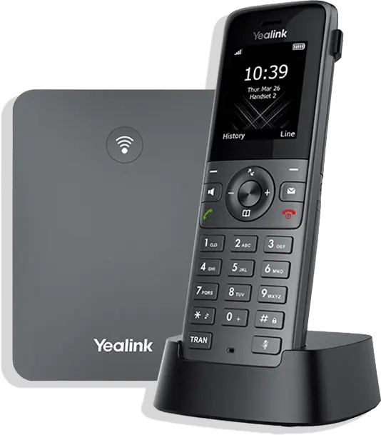 Sistema telefónico DECT Yealink W73P